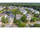 Street view of a charming neighborhood with a pond and beautifully landscaped homes at 4073 Blackmoor St, Mount Pleasant, SC 29466