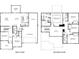 Detailed floor plan showcasing the layout of this two-story home at 421 Radiant Blue Way, Summerville, SC 29486