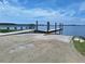 The boat ramp leading out to the water at 5233 Maybank Hwy, Wadmalaw Island, SC 29487