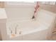Relaxing bathtub features a tiled shower, and bright natural lighting at 683 Yellow Leaf Ln, Summerville, SC 29486