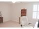 Home office space featuring a desk and comfortable white office chair, perfect for remote work at 683 Yellow Leaf Ln, Summerville, SC 29486