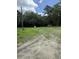 View of the lot with sparse grass and scattered trees at 7413 N Highway 17, Awendaw, SC 29429