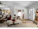 Open-concept living room with combined living and kitchen area, great natural lighting at 785 Coral Acres Dr, Moncks Corner, SC 29461