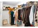 Spacious walk-in closet with shelving, providing ample space for storage and organization, keeping your wardrobe tidy at 785 Coral Acres Dr, Moncks Corner, SC 29461