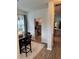 Inviting dining area with a dark wood table set and plush rug at 9410 Sweep Dr, Summerville, SC 29485