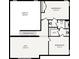 Second-floor plan with bedrooms, a loft, and walk-in closets, ideal for comfortable living and storage at 0 Doar Rd, Awendaw, SC 29429