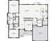 Detailed first-floor layout showcasing an open-concept design with spacious rooms and convenient features at 0 Doar Rd, Awendaw, SC 29429