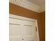 Close up of the door trim and moulding at 104 Silverhill Rd, Walterboro, SC 29488