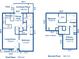 Detailed floor plan showcases the layout of the home, including the living room, kitchen, bedrooms, and bathrooms at 1304 Elm Hall Cir, Summerville, SC 29483