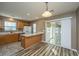Modern kitchen with granite countertops, stainless steel appliances, and ample cabinet space at 1304 Elm Hall Cir, Summerville, SC 29483