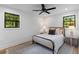 Cozy bedroom with stylish decor, a large rug, and lots of natural light at 1320 Bresee St, Charleston, SC 29412