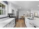 Modern kitchen with stainless steel appliances, quartz counters, and ample storage at 1320 Bresee St, Charleston, SC 29412
