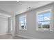 Bright room with large windows and trim, offering great views of the neighborhood at 135 Lilac Grove Way, Summerville, SC 29486