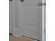 Gray interior door with recessed panel detailing at 139 Lilac Grove Way, Summerville, SC 29486