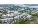 Aerial view of a complex, showing marsh and bridge in the background at 145 Pier View St # 214, Daniel Island, SC 29492