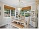 Cozy dining room featuring natural light and charming chandelier, perfect for intimate gatherings at 148 Longdale Dr, Summerville, SC 29483