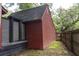 Exterior showing the fenced in backyard with shed in the background at 152 Mansfield Blvd, Charleston, SC 29418