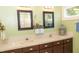 Bathroom features a double sink and decorative accents at 152 Mansfield Blvd, Charleston, SC 29418