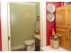 A cozy powder room with wainscotting at 152 Mansfield Blvd, Charleston, SC 29418