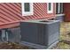 Close up of an HVAC unit next to the house at 152 Mansfield Blvd, Charleston, SC 29418