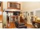Bright and open living space with high ceilings, showcasing the loft and kitchen at 152 Mansfield Blvd, Charleston, SC 29418