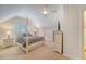 Bright bedroom with high ceilings, a comfortable bed, and plenty of natural light, creating a cozy atmosphere at 183 Civitas St, Mount Pleasant, SC 29464