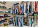 Walk-in closet featuring organized shelving and hanging storage at 193 Cypress Forest Dr, Moncks Corner, SC 29461