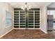 Dining area with a decorative light fixture and built-in shelving at 2005 Isabela Ct, Summerville, SC 29483