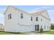 Rear exterior of a home featuring a garage and sliding door at 201 Terrace View Dr, Summerville, SC 29486