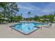Outdoor pool and deck area with ample seating and shade for relaxation at 2011 N Highway 17 # 1400B, Mount Pleasant, SC 29466