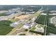 Aerial shot of commercial area with easy access to shopping, dining, and major transportation routes at 215 Cypress Plantation Rd, Moncks Corner, SC 29461