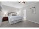 A relaxing bedroom features a large comfortable bed and stylish decorations at 234 Cameron St, Summerville, SC 29486