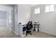 Bright home office space with neutral walls and carpet, ideal for a workspace at 234 Cameron St, Summerville, SC 29486