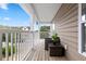 Exterior porch with furniture, a scenic view and wood flooring at 234 Cameron St, Summerville, SC 29486