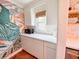 Bright kitchen with white countertops, ample storage in lower cabinets, and a window bringing in natural light at 27 Fitzroy Dr, Charleston, SC 29414