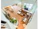 Spacious living room featuring herringbone floors, cozy seating, and ample natural light at 27 Fitzroy Dr, Charleston, SC 29414