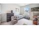 Bright, cheerful bedroom with a twin bed and large window at 452 Minim St, Charleston, SC 29414