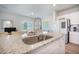 Kitchen island with granite countertop and stainless steel sink and faucet at 452 Minim St, Charleston, SC 29414