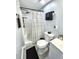 Bright bathroom featuring a black showerhead, neutral color scheme, and modern finishes at 4649 N U.S. Highway 52, Saint Stephen, SC 29479