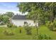 Lush backyard with well kept landscaping in residential neighborhood at 4735 W Park Pl, North Charleston, SC 29405