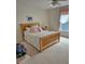Bedroom featuring a light wood bed frame and light pink accents at 605 Pointe Of Oaks Rd, Summerville, SC 29485
