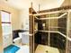 Bathroom features tiled walls, a glass enclosed shower, with a modern vanity at 6212 Fieldstone Cir, Charleston, SC 29414