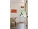 Bright entryway with a view to the exterior, adorned with stylish decor at 705 Williamson Dr # C, Mount Pleasant, SC 29464