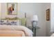 Bright main bedroom features comfortable bed and stylish decor at 705 Williamson Dr # C, Mount Pleasant, SC 29464