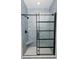Modern tiled shower featuring glass doors, a built-in seat and rainfall shower head at 760 Natchez Circle Cir, Mount Pleasant, SC 29464