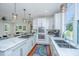 Bright and spacious kitchen featuring an island and modern appliances at 810 Highway 61, Ridgeville, SC 29472