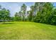 Large grassy yard with trees perfect for outdoor activities and relaxation at 810 Highway 61, Ridgeville, SC 29472