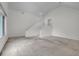 Large carpeted bonus room with stairs and neutral decor, vaulted ceiling, and lots of light at 919 Overview Ct, Mount Pleasant, SC 29464