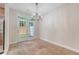 Dining area with door to the backyard for al fresco dining at 9646 Scarborough Ct, Summerville, SC 29485