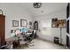 Bedroom with vaulted ceiling, desk, and ample space at 1042 Steelechase Ln, Hanahan, SC 29410